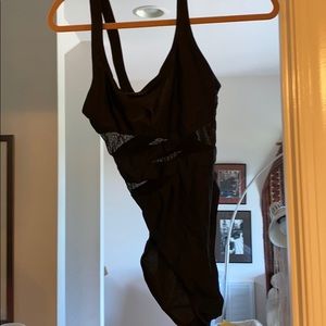 Sexy Anne Cole black maillot